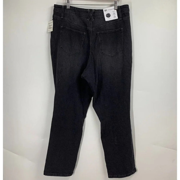 BP Nordstroms Women's Be Responsible High Waist Ankle Mom Jeans‎ Black SZ 16 NWT - Picture 2 of 13
